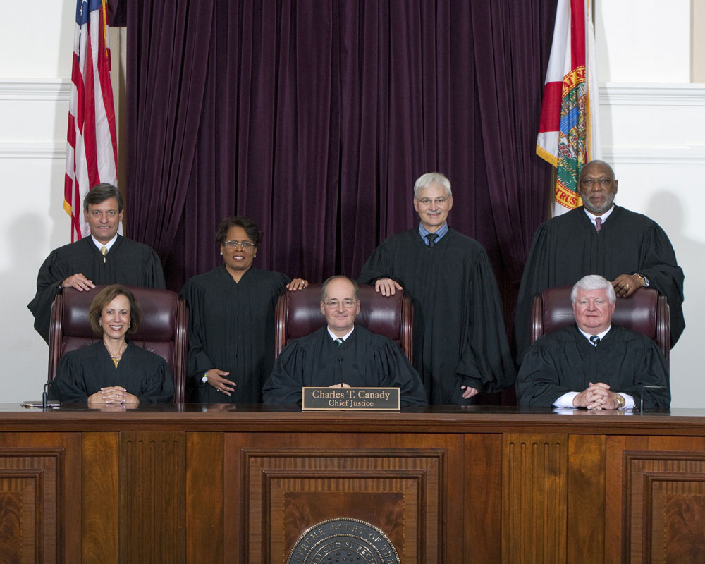 who are the liberal supreme court justices in florida